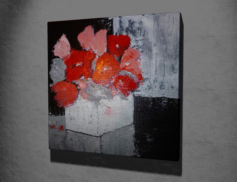 Tablou decorativ, kc097, canvas, dimensiune: 45 x 45 cm, multicolor