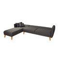 Coltar, Unique Design, 867UNQ1407, Lemn de carpen, Antracit
