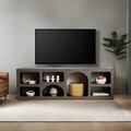 Consola, Glenevis, Lorin, 160x51x38 cm, PAL, Antracit