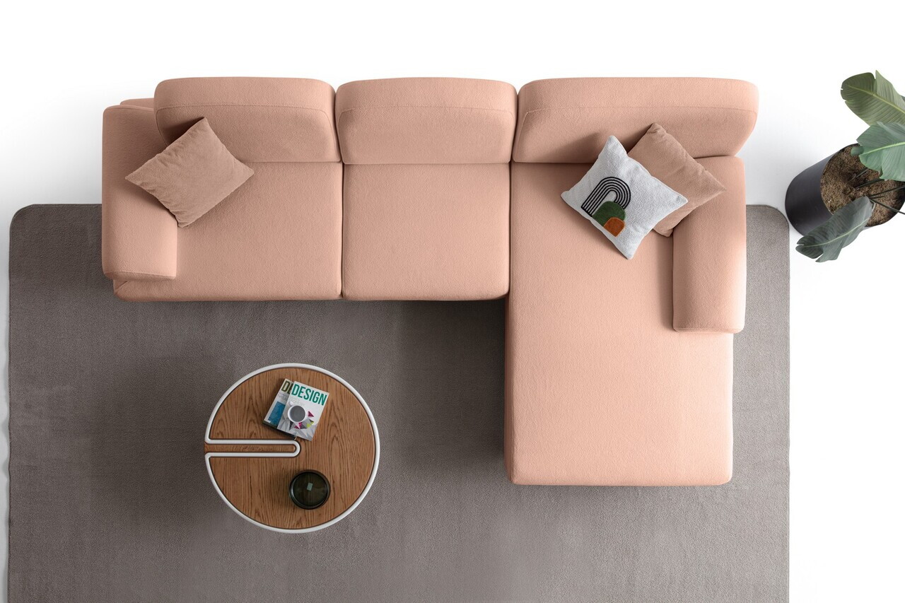 Coltar, Atelier del Sofa, 752EST1425, Roz prafuit — imaginea 6
