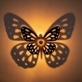 Lampa de perete, Shadow, 599 - A, E27, 100 W, metal/MDF, negru