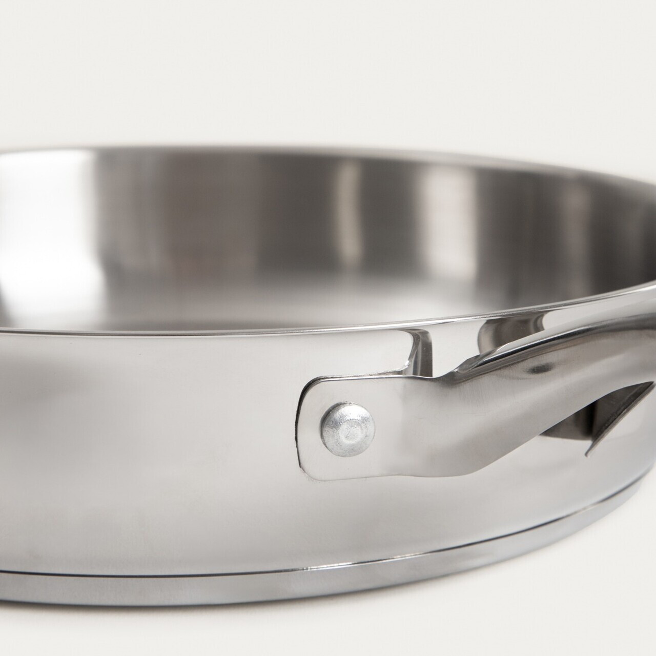 Tigaie Arden, Homla, 28x6 cm, inox/aluminiu, argintiu - view 4