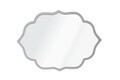 Oglinda decorativa, Lumisfera, Velvet 50 x 70, Argintiu