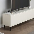 Comoda TV, Hanah Home, Rena, 140x50x35 cm, Bej