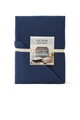 Cuvertura matlasata dubla, Waffle - Navy Blue, DC Home, 70% bumbac/30% poliester