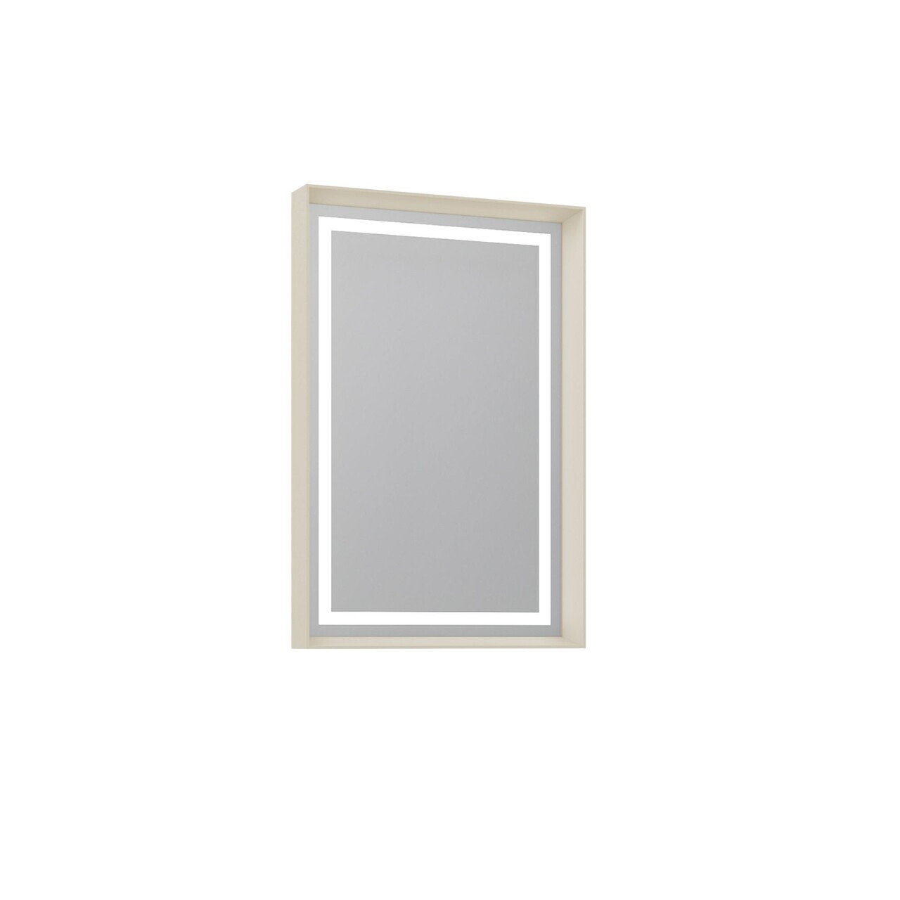 Oglinda decorativa, Hanah Home, Craft 60 x 90 v2, Nurcă mată — imaginea 2