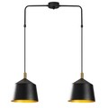 Lustra, Opviq, 892OPV1553, Metal, Negru