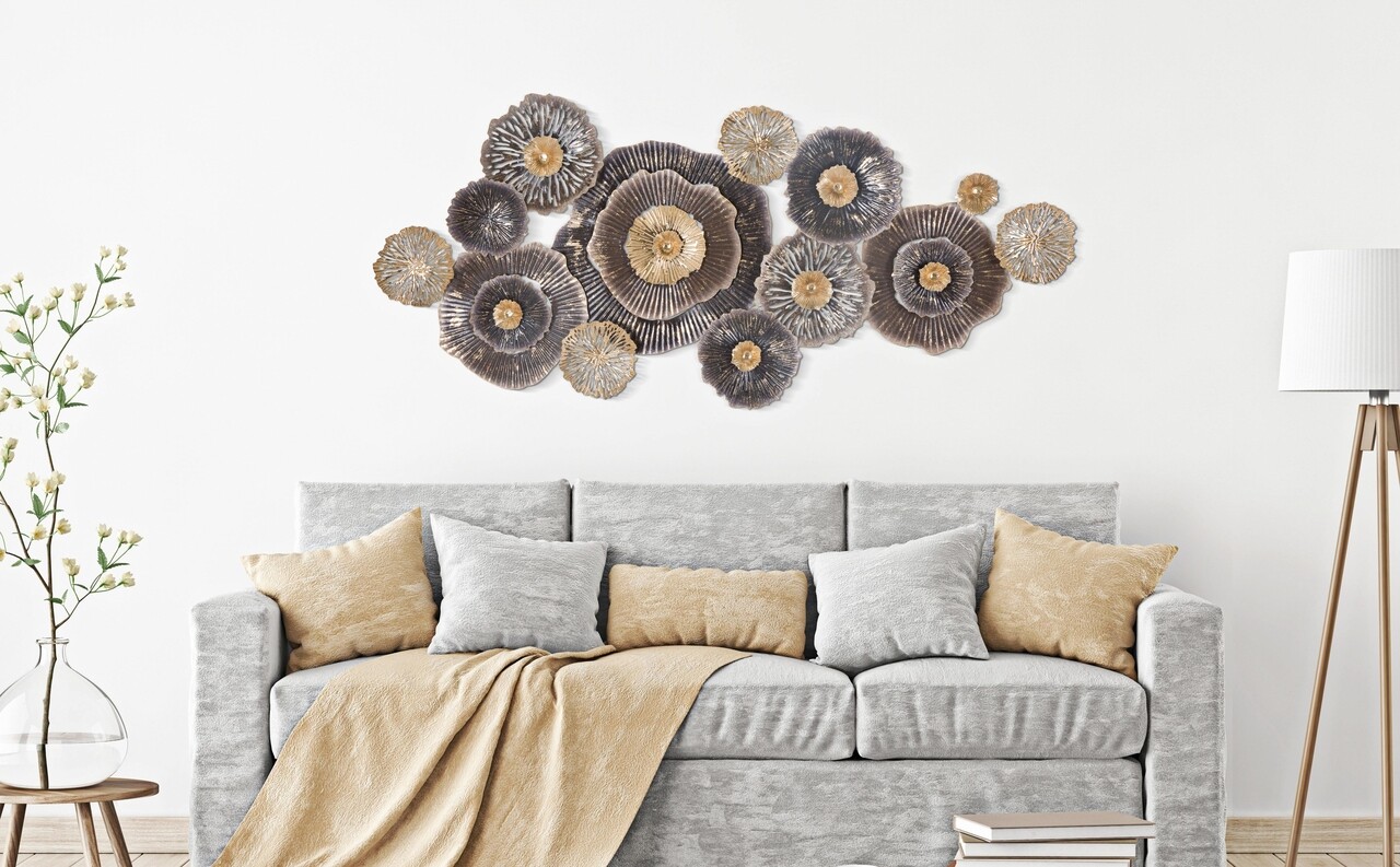 Decoratiune de perete Browny -A, Mauro Ferretti, 167.6x73.5 cm, fier, multicolor - 1 | YEO