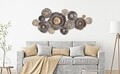 Decoratiune de perete Browny -A, Mauro Ferretti, 167.6x73.5 cm, fier, multicolor