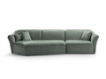 Coltar stanga 5 locuri, Hailey, Micadoni Home, 292x138x79 cm, tesatura boucle, grafit