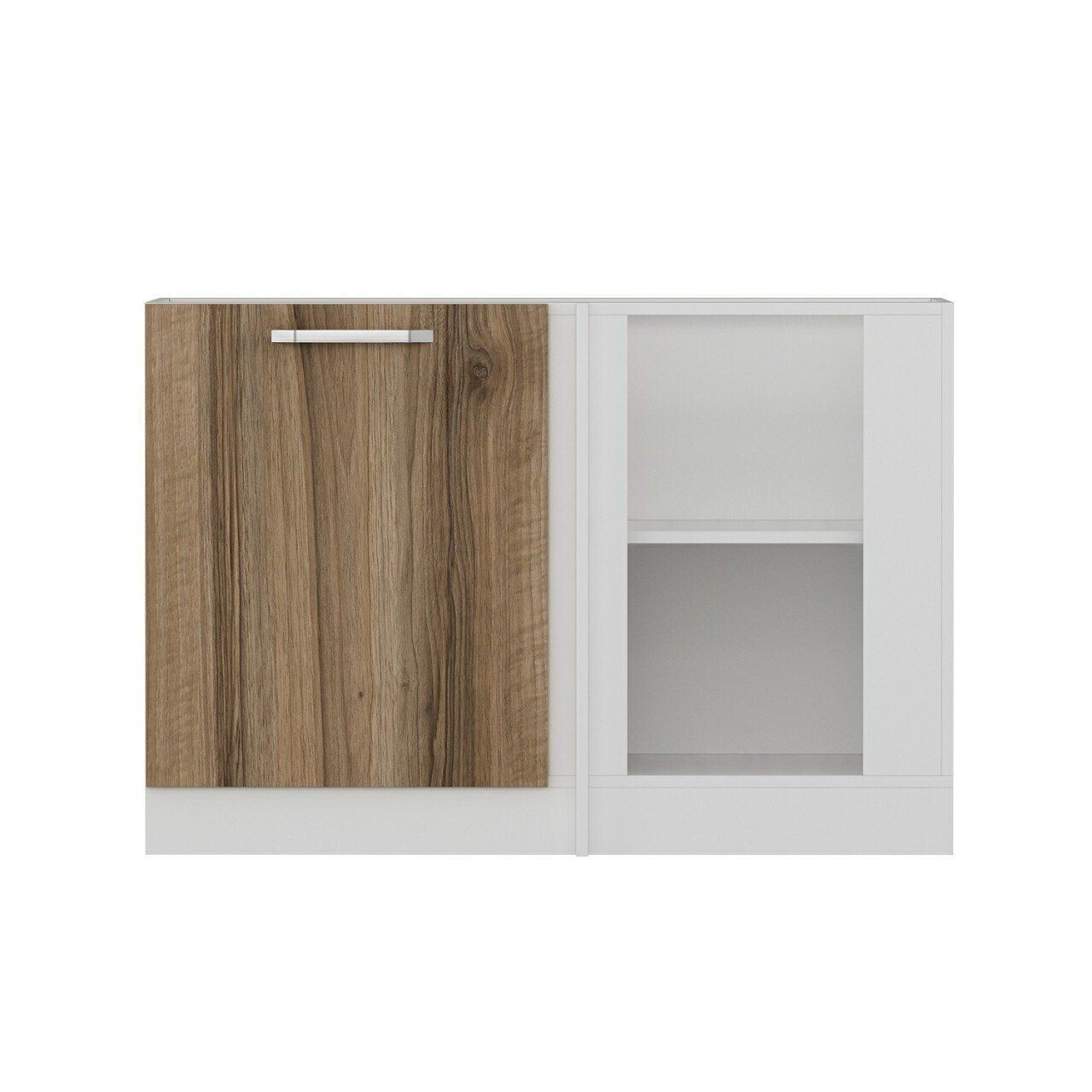 Dulap pentru bucatarie, Hanah Home, Minar, 120x82x56 cm, Alb / Dore — imaginea 3