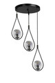 Lustra, Stala, 846STL2861, Metal, Negru