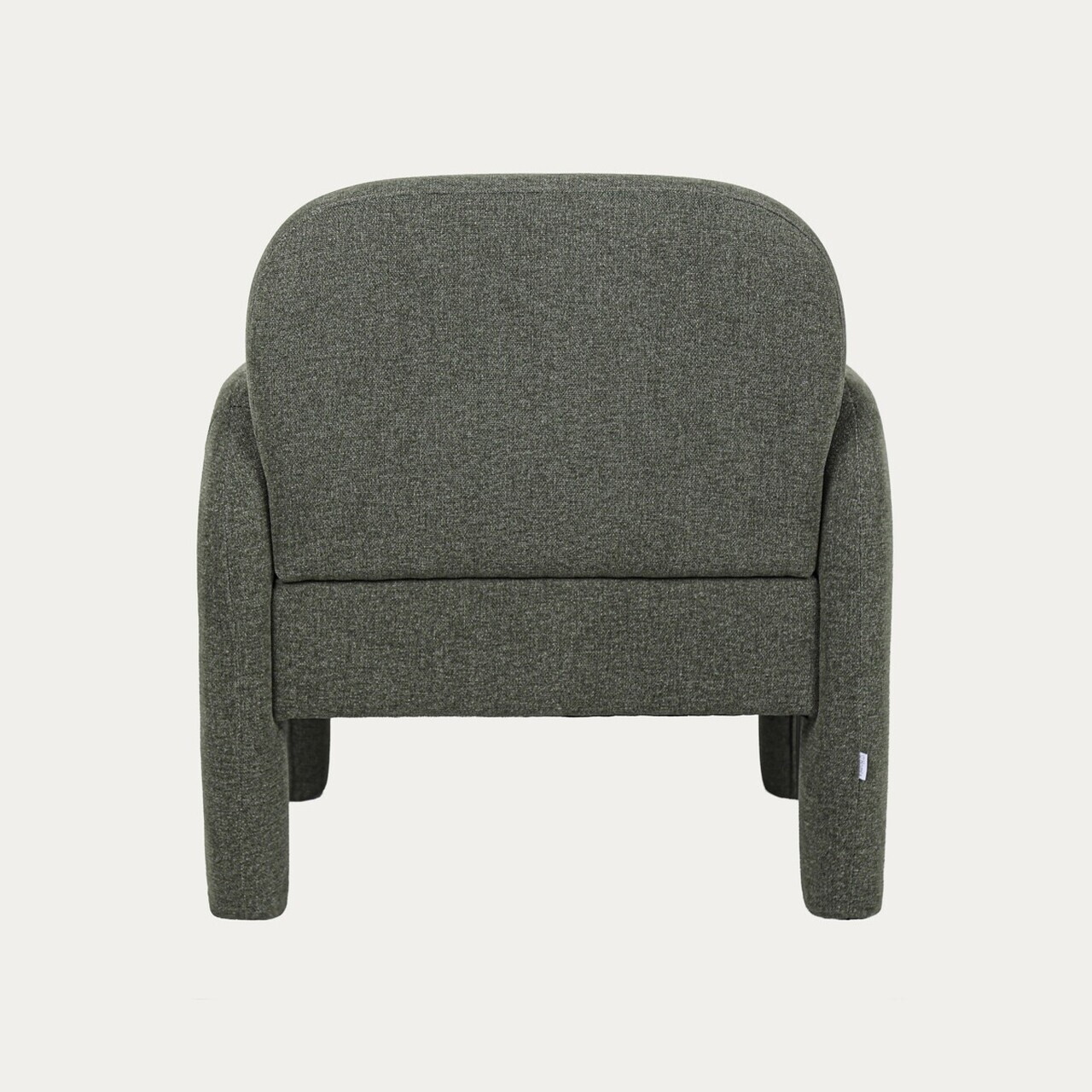 Fotoliu Alviro, Homla, 78x76x81 cm, MDF/poliester, verde olive — imaginea 6
