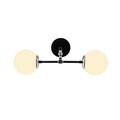Aplica de perete, Sheen, 521SHN2183, Metal, Negru