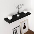 Raft de perete, Minerva, Gizli 80, 80x3 cm, PAL, Negru