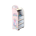 Dulap multifunctional, Popcorn, Unicorn Lou Multi-Separation / Loudsk-04, 34x98x35 cm, MDF , Multicolor