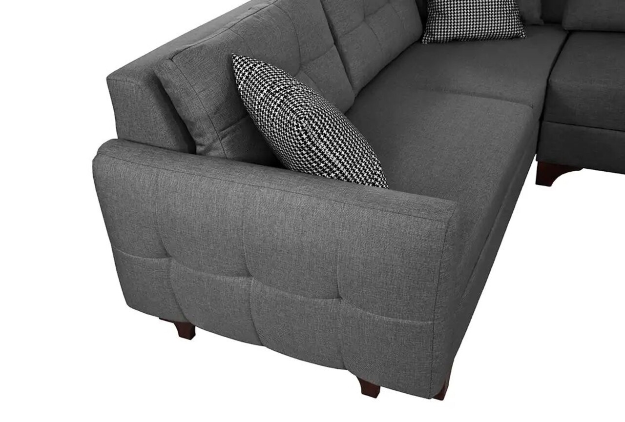 Coltar, Atelier del Sofa, 752EST1306, Lemn de carpen;PAL, Gri - view 7