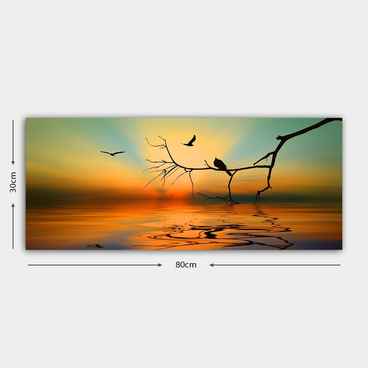 Tablou decorativ, YTY291795116_3080, 30 x 80 cm, Multicolor - view 2