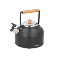Ceainic Hans, Homla, 20x23 cm, 3 L, inox/lemn, negru/natur