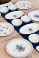 Set de mic dejun, Hermia, 858CMR1115, Portelan, Platou: 20 cm (6 bucăți), Multicolor