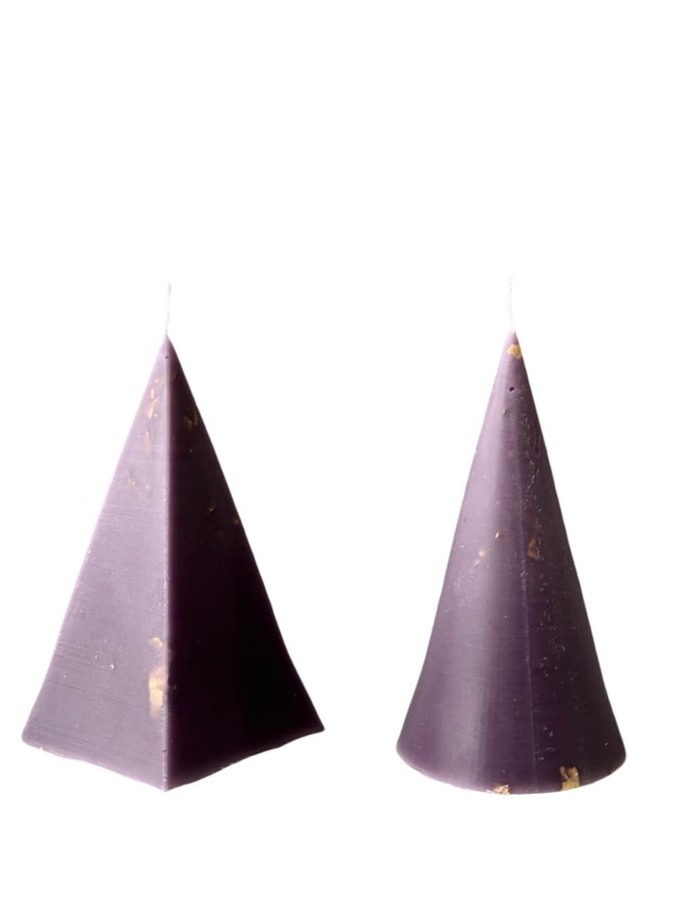 Set de lumanari, Glamour Candle 17M, 100% SOIA, Mov