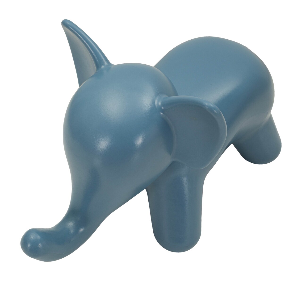 Taburet pentru copii, Mauro Ferretti, Elephant, 86x46x56 cm, utilizare interior / exterior,  plastic, albastru - view 5