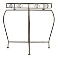 Consola, Oranda Dark, Creaciones Meng, 75x37x75 cm, fier forjat