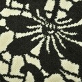 Covor Draco, Decorino, 80x150 cm, polipropilena, negru/alb