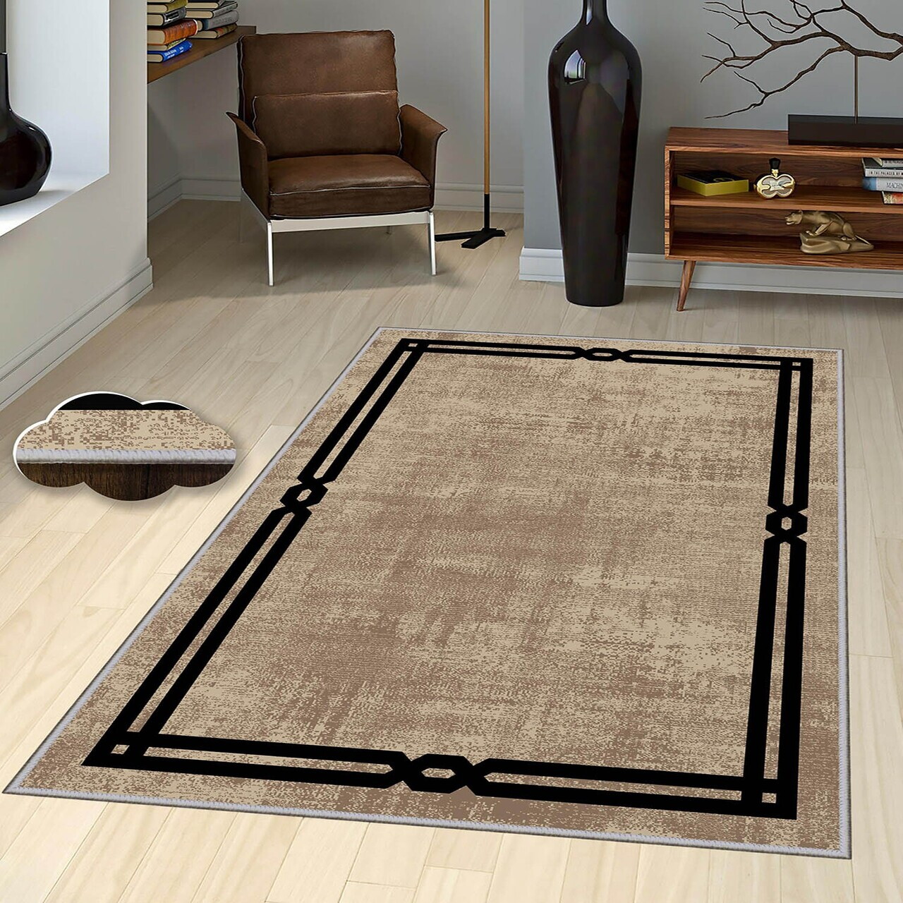 Covor Eexfab801 120x180 cm Poliester Multicolor