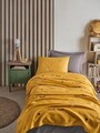 Set cuvertura pique Single, Dide - Yellow, Eponj Home, Bumbac