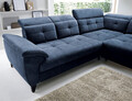 Coltar extensibil dreapta 5 locuri ELTAP, RT-40AU, Inferne, 297x210x107 cm, lemn/poliester, albastru