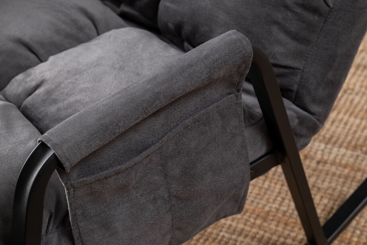 Balansoar, Atelier del Sofa, 859FTN1758, Gri — imaginea 5