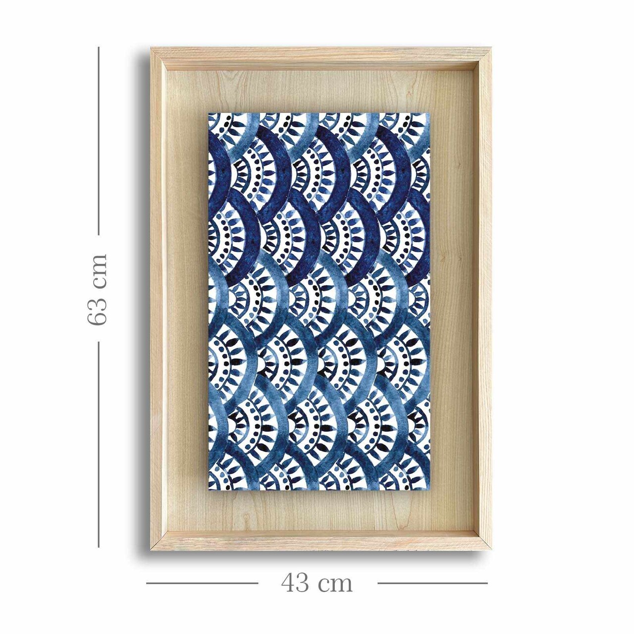 Tablou decorativ, Ahsakca, Fundal: 100% MDF de arțar (grosime: 2,7 mm) Vopsea: 100% MDF (grosime: 5 mm), Multicolor - view 6