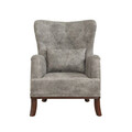 Fotoliu, Unique Design, 867UNQ1514, Lemn de carpen, Gri