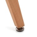 Masa Martha, Versa, 120 x 80 x 75 cm, MDF/lemn de fag, maro
