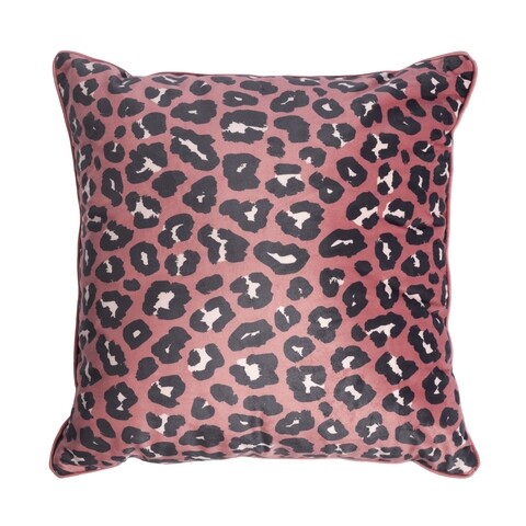 Perna decorativa, Mistral, Velvet Jaguar Small Blush, 45 x 45 cm, poliester, multicolor mezoni.ro