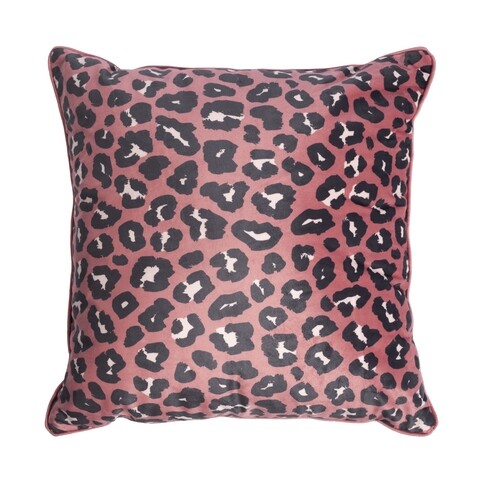 Poza Perna decorativa, Mistral, Velvet Jaguar Small Blush, 45 x 45 cm, poliester, multicolor