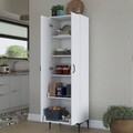 Dulap multifunctional, Rani, JE110, 60x198.6x40 cm, PAL, Alb