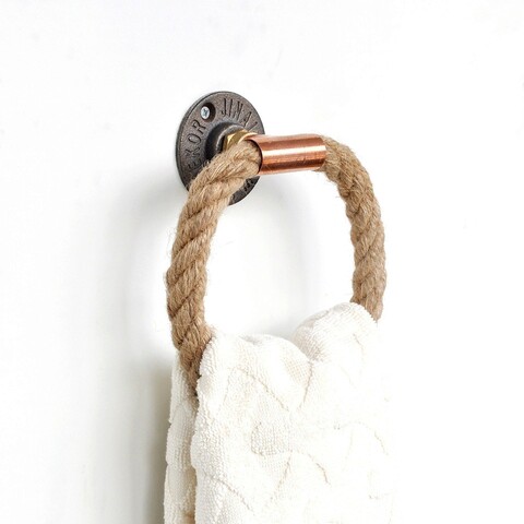 Raft de perete, evila originals, cop011, 16x16x6 cm, aur roz