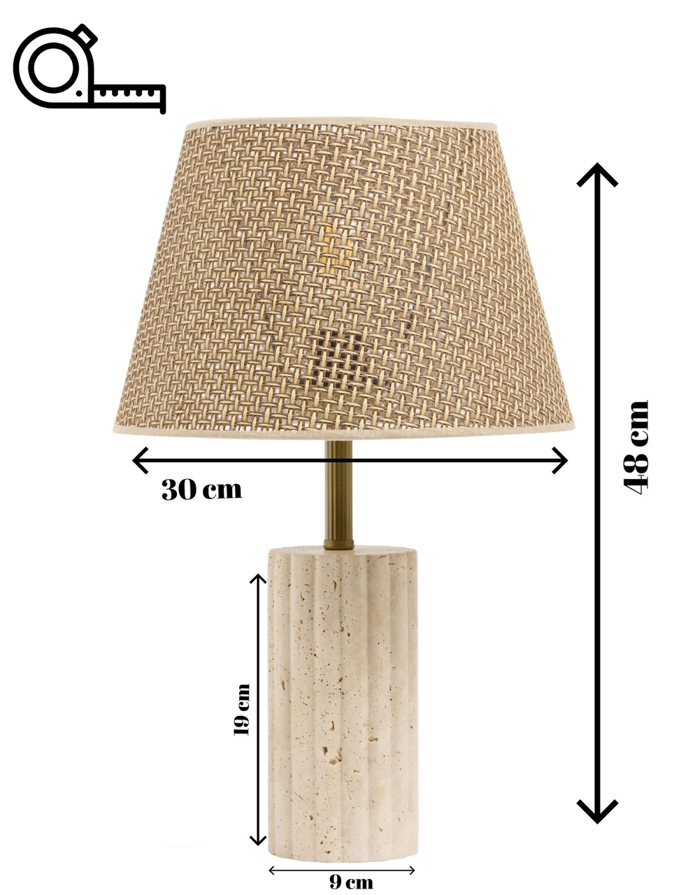 Lampa de masa, Opviq, 377KLT1116, Maro - view 8