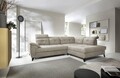 Coltar extensibil dreapta 5 locuri ELTAP, RT-20RAQ, Inferne, 297x210x107 cm, lemn/poliester, bej deschis