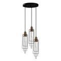 Lustra, Tatum, 584TTM1350, Metal, Negru