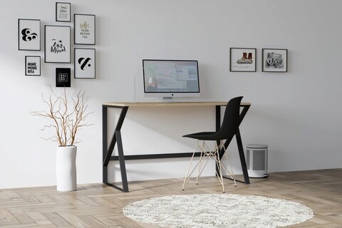Birou, asse home, murren, 120x75x60 cm, maro