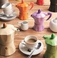 Cafetiera, Aroma Color, Excelsa, 1 ceasca, aluminiu, crem