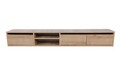 Comoda TV, Mod Design, Rust, 180 x 30 x 25 cm, pal melaminat, stejar