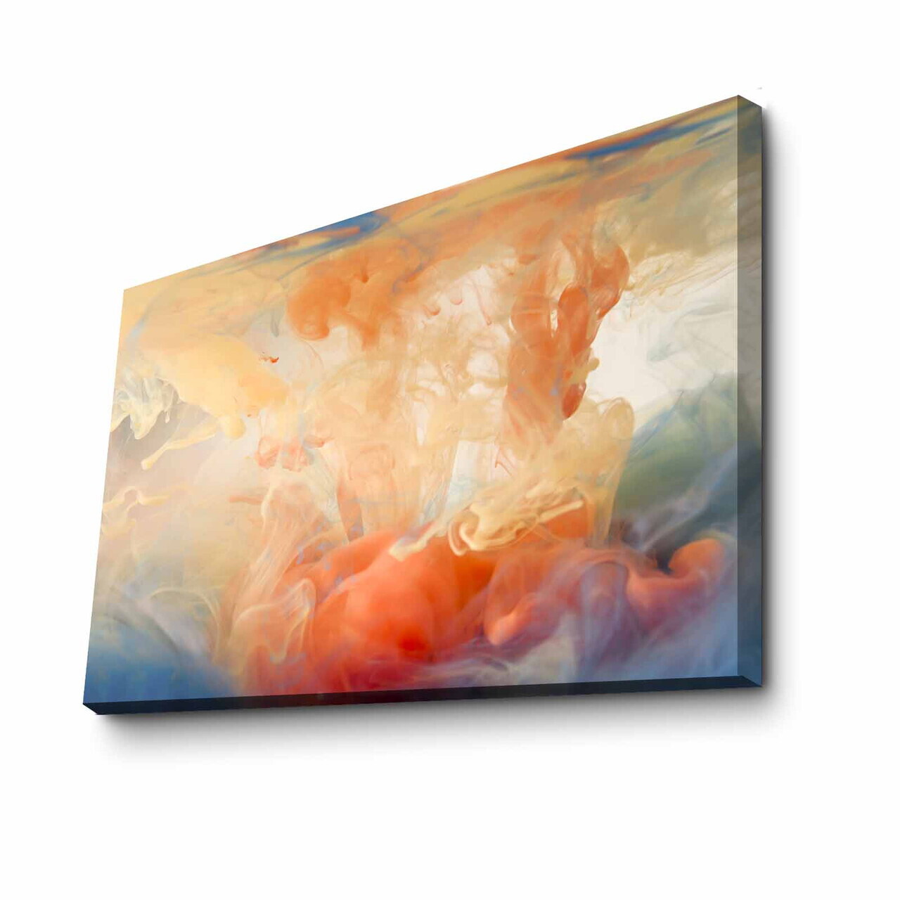 Tablou decorativ, 70100ABSC, Canvas, Lemn, Multicolor — imaginea 3