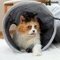Tunel pliabil pentru animale de companie, Funnyl InnovaGoods, Ø25x114 cm