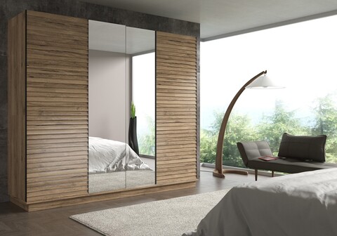 Dulap pentru haine, Cordelia, FRN-7003, Maro