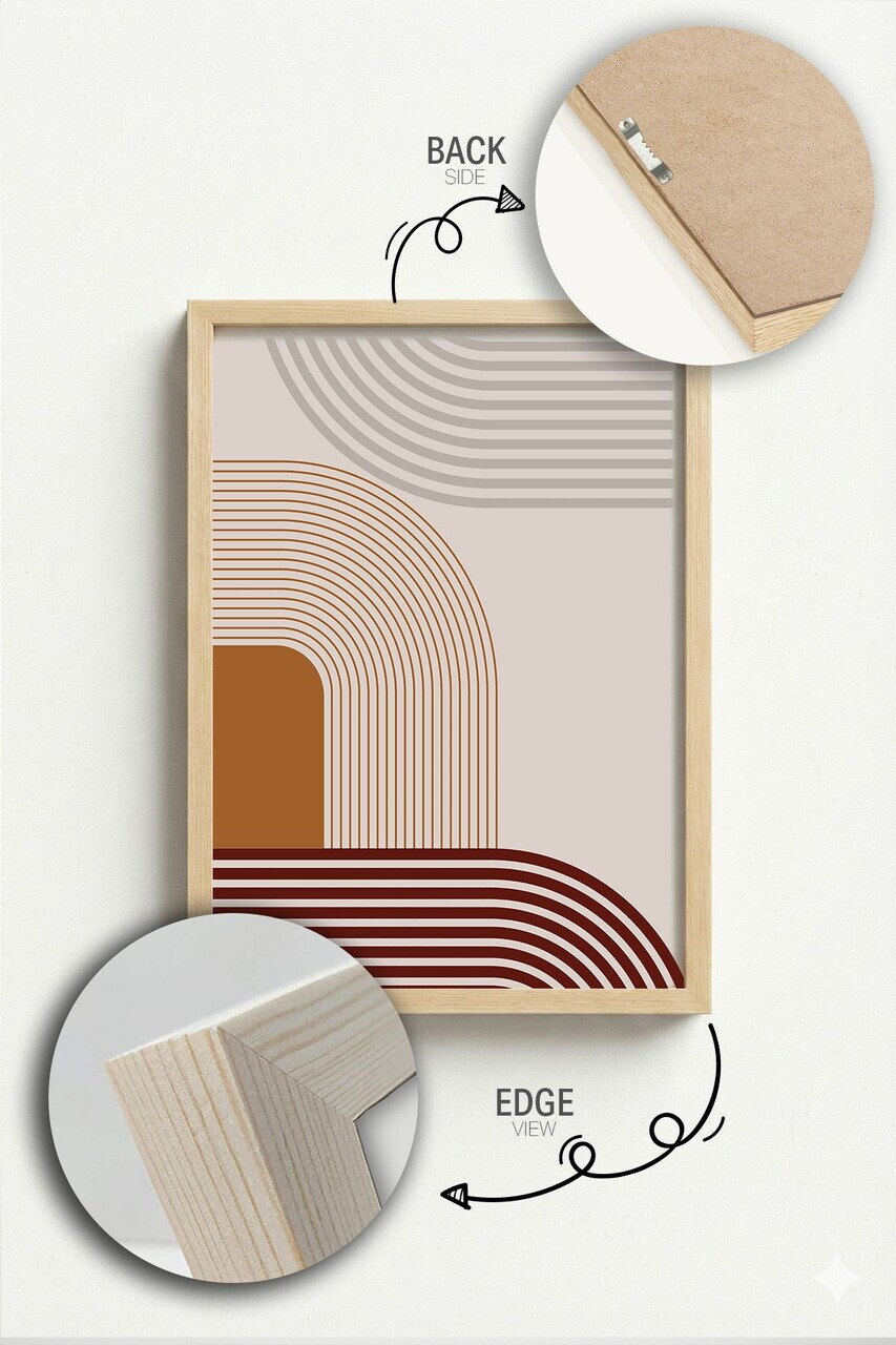 Tablou decorativ, Artnewclahsp65-5070, Lemn masiv, MDF, Multicolor - view 4