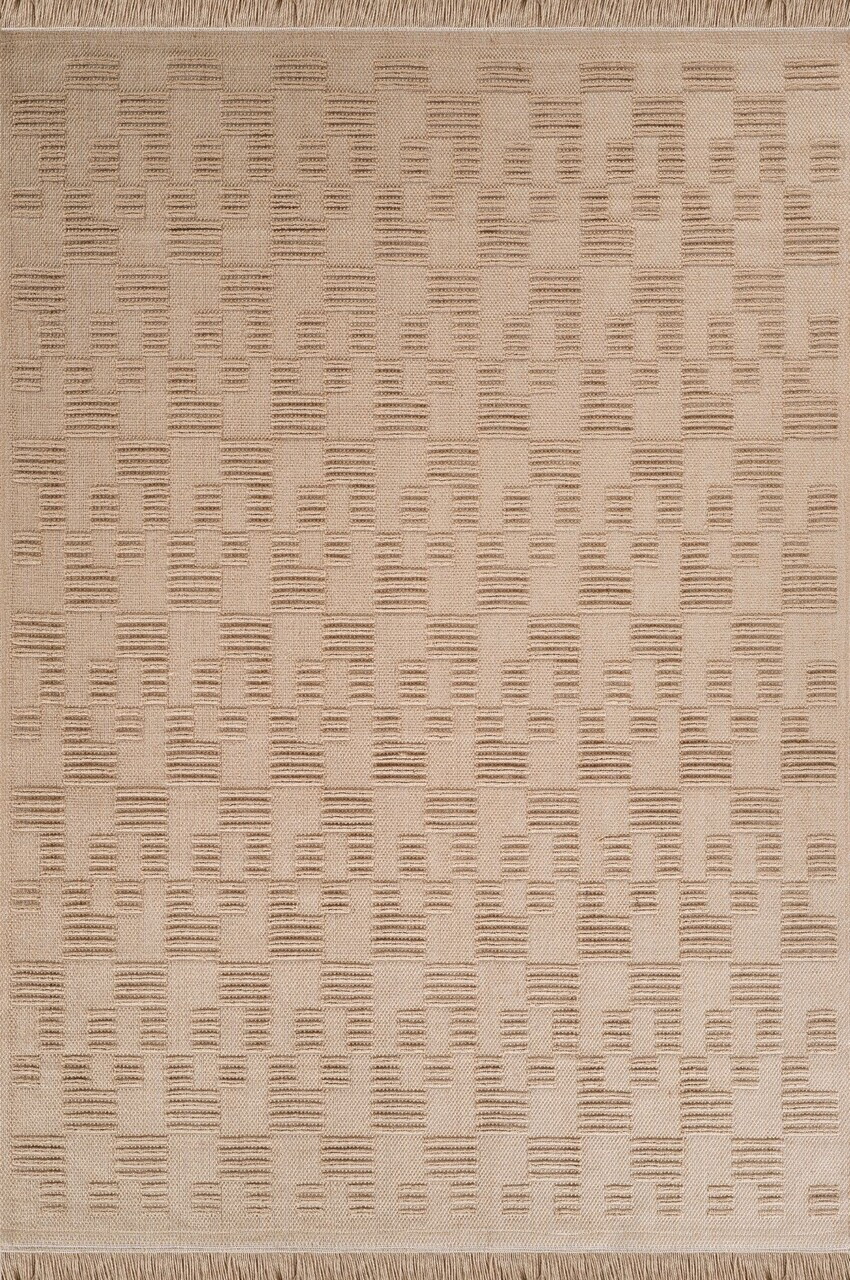 Covor, Natura 6664, 160x230 cm, Poliester, Bej — imaginea 5